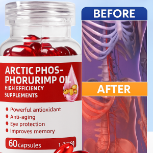 Antarctic Krill Oil Candies Boost Immunity Provide Antioxidants And Fight Aging Suitable For People With High Cholesterol High Blood Sugar And High Blood Pressure南极磷虾油