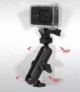 Breket GoPro Action Cam Holder Kamera Motor Camera 360 Motowolf Brecket Mdl3519 CB