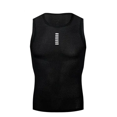 YKYWBIKE Universal Cycling Jersey Vest Summer Slim Cycling Base Layers Breathable Sleeveless Bicycle Clothes Bike Shirt