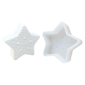 User Friendly Heat Resistant Silicones Molds Snowflake Star Shape Making Craft Supplies