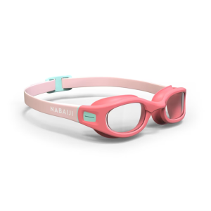 N@b@J1 Soft 100 Kids Swimming Goggles Tinted Clear Lenses