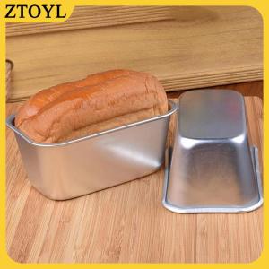 ZTOYL 1 cái khuôn hộp vuông dụng cụ nướng bánh khuôn bánh mì phô mai chống dính bằng hợp kim nhôm Khuôn nướng bánh nhà bếp tự làm