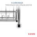 KỆ GIA VỊ ĐA NĂNG 2 TẦNG BIG INOX 304. 