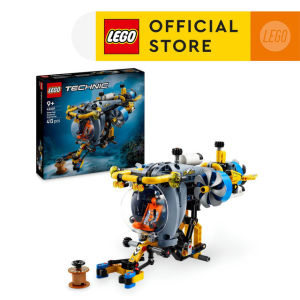 LEGO Technic 42201 Deep-Sea Research Submarine (413 Pieces) Building Block Toys Bricks