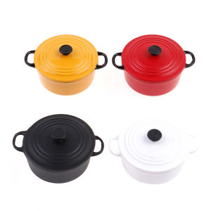 QUANSEN 34x17mm 1:12 dollhouse miniature kitchen cooking ware pot boiler pan toy