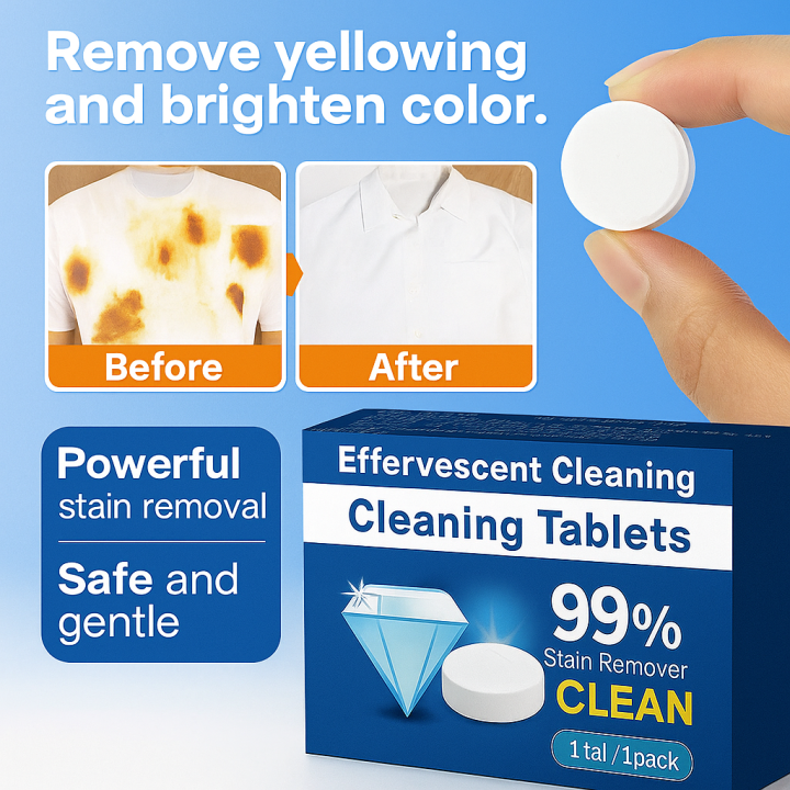 Problem Solver Cleaner Cleaner Shining Like New Powerful Effervescent Tablets Powerful Solving ...