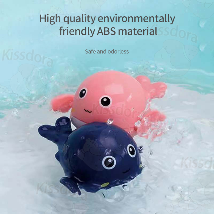 Kissdora%20Children's%20bath%20toys%20dolphin%20shape%20cute%20swimming%20toy%20for%20baby%20-%20Image%207