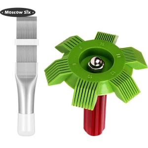[Moscow Six] ♬ Air Conditioning Fin Comb Condenser Cleaning Comb Refrigeration Repair Tool