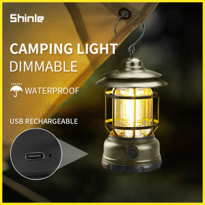 Outdoor Campsite Lantern Camping Light Portable LED Emergency Lamp rechargeable lamp
