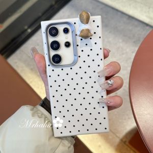 Mrhaha Ốp da cho Vivo y95 y1s y17 Y19 Y20 Y50 Y51 y15a Y21 y02s Y35 Y28 y29e v0 V25 v29e 4G 5g 3D DIY hoạt hình dễ thương mèo đầy màu sắc đơn giản phong cách cổ điển da trường hợp Chống Sốc Ốp điện thoại TPU bảo vệ mềm Bìa