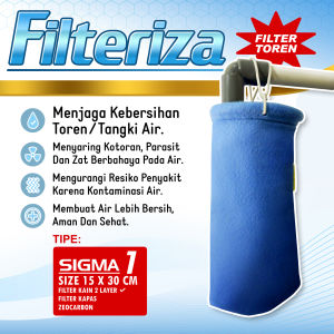 Saringan Toren Air Filter Bag Pembersih Toren Pelampung Toren Tandon Tangki Air Size 15 x 30 CM