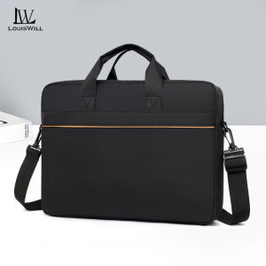 LouisWill Notebook Bag Business Laptop Bag 16inch Notebook Cross Body Bag Waterproof Travel Bag Business Laptop Bag Large Capacity Handbag Casual Bag Fashion Leisure Sport Street Bag for College Student