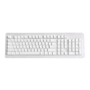 Trống 104 phím Trắng Bộ Phím bấm trong xda Chiều cao phím cơ PBT cho người tối giản Bàn phím Keycap đơn giản