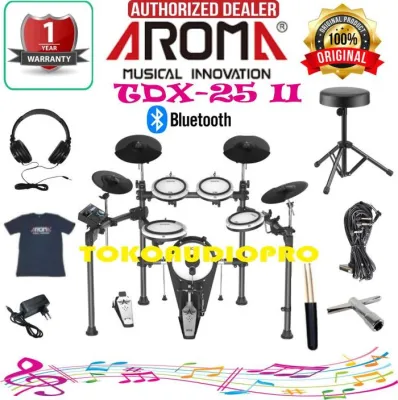 Drum Elektrik Aroma TDX25II Elektrik Drum Set Aroma TDX-25II - PAKET A