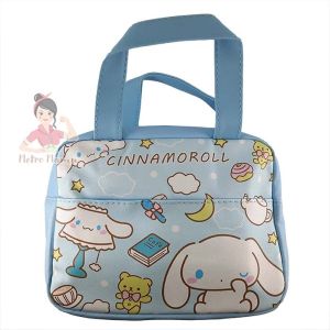 Tas Bekal Kartun Termal Bahan Kulit PU LEATHER THERMAL LUNCH BAG Hellokitty My melody Kuromi Marvel