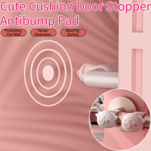 Cute Cushion Door Stopper Antibump Pad Silicone Door Handle Anti-Collision Pad Doorstop Bedroom Door 防撞门硅胶缓冲垫