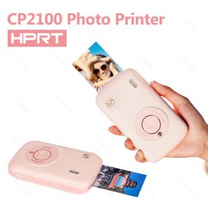 300dpi Bluetooth Color Photo Printer Portable Mini Pocket With DIY Share Photo Picture Travel Use Machine 2x3 inch Photo Paper