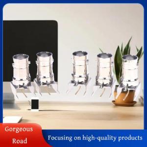 [Gorgeous] Hot Sale 5 10 20PCS 50 Ohm Q9 BNC Female Right Angle 90 Degree Plug Solder Cup PCB Nickel Plated Brass RF Coaxial Adapters