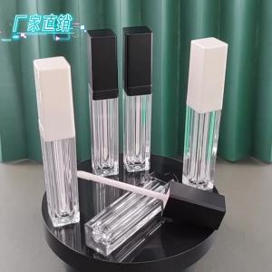 10/30/50pcs 7ml Empty Square Clear Lip Gloss Tube DIY Liquid Lipstick /Concealer Liquid Tube Sample Bottle Cosmetic Packaging