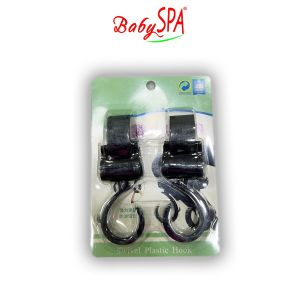 ♥♥♥ BabySPA Quality Pram Hook 360 Degree Rotation Pram Rotate Swivel Plastic Hook