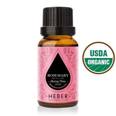 Tinh Dầu Hương Thảo Rosemary Essential Oil Heber Natural Life 100% Thiên Nhiên Nguyên Chất Cao Cấp Nhập Khẩu Xông Thơm Phòng