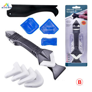 【MD MOHS DIAGNOSTICS】3in1 Caulking Removal Tools Set Kit Sealant Finishing Tool Grout Scraper Caulk Remover with Replaceable Caps for Kitchen