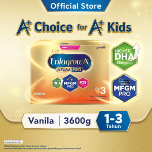 Enfagrow A+ 3 Susu Formula Anak Usia 1-3 Tahun Rasa Vanila 3600gr