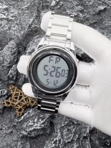 FCSYNOKE SYNOKE Top Brand Luxury Stainless Steel Alarm Hour For Mens Watches Fashion LED Men Digital Wristwatch Waterpoof