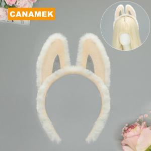 【CANAMEK】 Kawaii Monsters BB Headband Cosplay Bubu Devil Baby Plush Ear Hair Band Cute Elf Ear Face Wash Headdress Girls Birthday Gifts