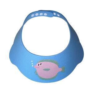 Mermaid Baby Shower Cap Adjustable Hair Wash Hat for Newborn Infant Ear Protection Kids Shampoo Bath Head Cover 宝宝洗发帽