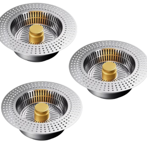 ตัวกรองท่อระบายน้ำในครัวที่ได้รับการอัพเกรดใหม่ ตัวกรองอ่างล้างจาน