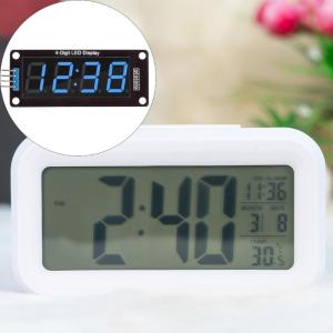 Compacting 0.56Inch 4Digit 7Segment LED Display Module For Microcontroller Projects Electronic Time Clock Indicator Tube