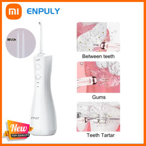 NEW XIAOMI MIJIA ENPULY Mini Portable Oral Irrigator Dental Irrigator Teeth Water Tooth Cleaner Flosser bucal Waterpulse 400ML