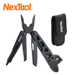 NexTool 9 in 1 Multitool plier Multi-tool pliers Scale Fixed Wrench Folding Hand Tools Kit Pliers Screwdriver Bits Wooding Saw Wood Working Tools
