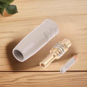 KCY 5 14Pcs Welding Protective Sleeve Welding Nozzle Tips 15AK Coating Protections Nozzle Coating Protect Welding Tool