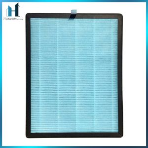 【Homelements】 1 Pack Air Purifier Filter Replacement Activated Carbon Filter for Room and Office Home Dust Pollen Lint Pet Dander Smoke