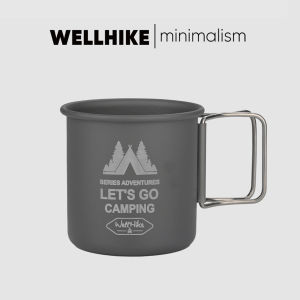 Durable 300ML Hiking Water Cup - Aluminium Alloy Mug for Camping and Backpacking