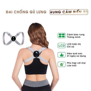 Đai Nịt Chống Gù Lưng Cảm Biến Có LED J-3000 Sửa Tư Thế Cho trẻ Em Người Lớn
