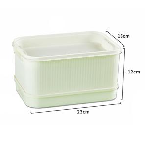 Seed Sprouts Tray Nursery Tray Saving Space Mini Greenhouse Germination Kits for Sprout Planting Container Green Growing Tray