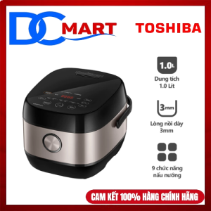 Nồi cơm điện tử cao tần 10 Lít Toshiba  RC-10IX1PV - Bảo Hành Chính Hãng