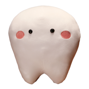 JIANZ Soft Pillow Tooth Plush Toys Children Gits Cartoon Design Oral Teeth Throw Pillow Cute Creative Cushion Teeth Stuffed Pillow Kids Gift
