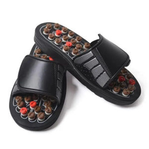 Feet Massage Slippers Foot Reflexology Acupuncture Therapy Massager Walk Stone Shoes Acupuncture Cobblestone Massageador Sandal