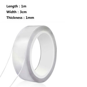 5M Nano Double-Sided Tape Grip Reusable Traceless Removable Transparent Adhesive Sticker Kitchen Bathroom Washable Tapes