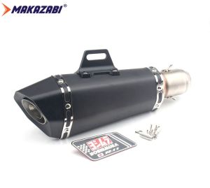 51mm Motorcycle Exhaust Pipe Muffler Exhaust Power Tail Pipe Yoshimura R11 Canister PIPE Universal For Kawasaki Z900 ZX6R ZX-10 YAMAHA Aerox xmax MT09 R6 FZ8 R25 FZ1 KTM 390 duke HONDA CBR1000 GPX Racing Demon 150GN ETC