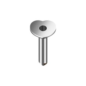 FOUNDTWO Thép không gỉ Dụng cụ mở dừa Di động Tiết kiệm công sức Dụng cụ loại bỏ vỏ dừa Hiệu quả Hình trái tim/gấu/sao Dụng cụ đục lỗ dừa Sử dụng tại nhà