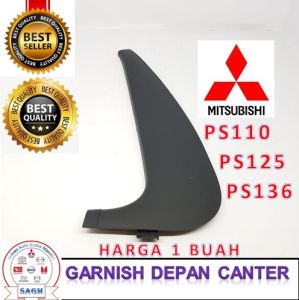 GARNISH GARNIS TUTUP DEPAN KABIN LIST LIS LES PENUTUP PLASTIK PINTU CANTER PS110 PS125 PS136 HDX SHDX HDL EURO4 EURO 4 CANTER FE71 FE 74 FE84