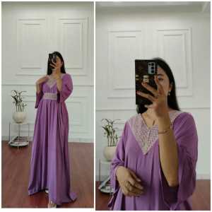 FASHIONGRAMM-Shopia Dress Muslimah Jumpsuit Muslim Gamis Busui Terlaris Baju Lebaran Terbaru 2023