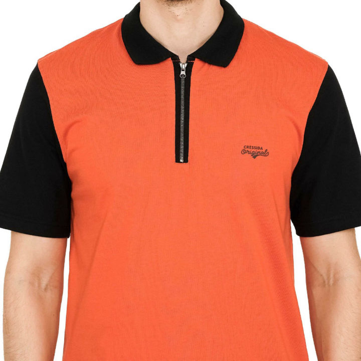 Cressida%20Polo%20Shirt%20Slimfit%20Pria%20Orange%20-%20Sywps.db004o%20-%20Image%205