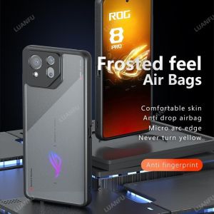 Case Asus Rog 8 Pro Silikon Armor Frosted Black Premium X Gear Matte Square Soft Casing Handphone