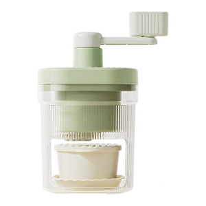 อุปกรณ์เครื่องไสน้ำแข็งเครื่องบดน้ำแข็งแบบพกพาที่มีประสิทธิภาพสำหรับกรวยหิมะน้ำแข็งไสของหวานการออกแบบที่ละเอียดอ่อน